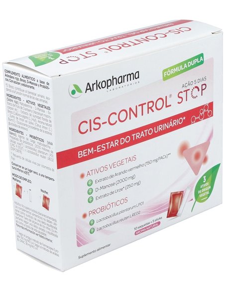 Cis Control Stop 10Sbrs+5Sticks. de Arkopharma