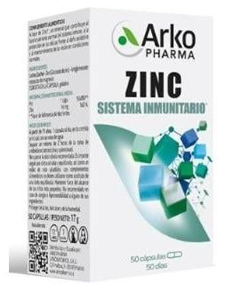 Arkovital Zinc 50Cap. de Arkopharma