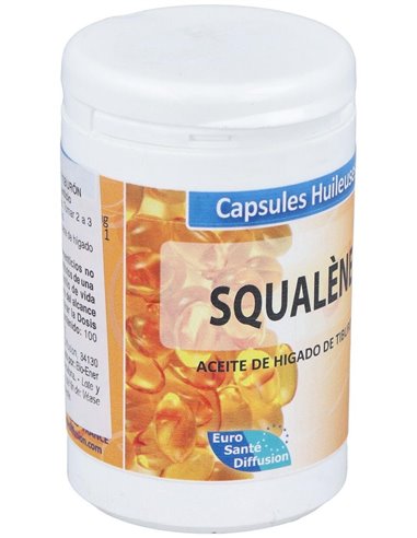 Aceite De Higado De Tiburon 500Mg. 100Cap. de Euro Sante