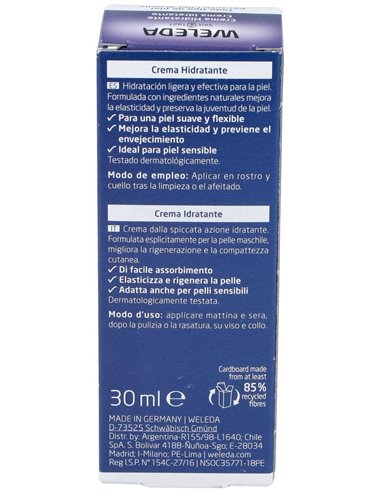 Crema Hidratante (FOR MEN), 30ml  de Weleda