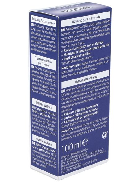 Balsamo Para Despues Del Afeitado 100Ml. de Weleda