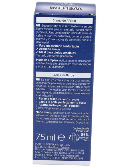 Crema De Afeitar 75 Ml de Weleda