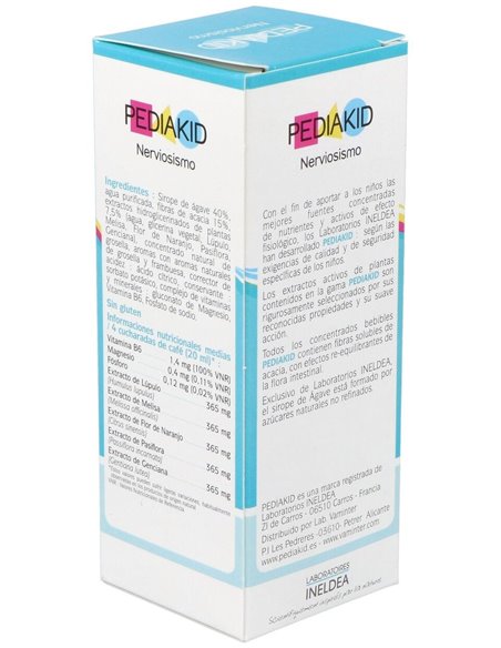 Pediakid Nerviosismo Jarabe 125Ml. de Ineldea
