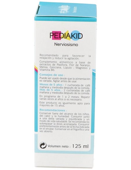 Pediakid Nerviosismo Jarabe 125Ml. de Ineldea