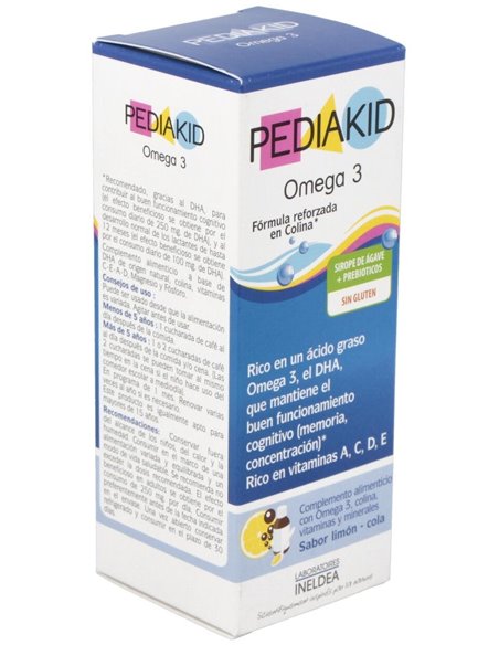 Pediakid Omega 3 Jarabe 125Ml. de Ineldea