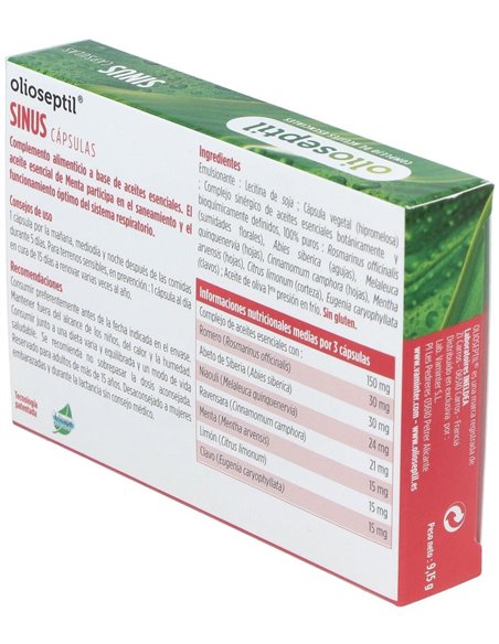Olioseptil Nariz-Garganta 15Cap. de Ineldea