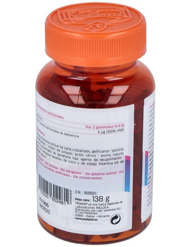 Pediakid Gominolas Vitamina D3 60Gominolas de Ineldea