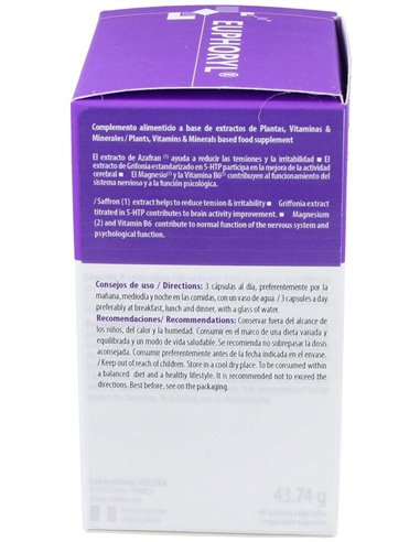 Ins Euphoryl Safranal 5Htp 90Cap. de Ineldea