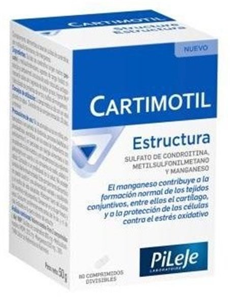 Cartimotil Estructura  60 comprimidos de Pileje