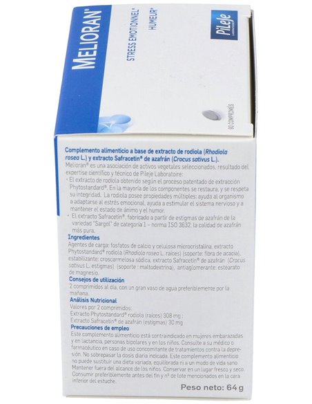 Melioran 90 comprimidos de Pileje