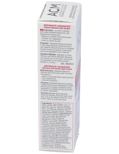 Depiwhite Advanced Crema Despigmentante 40Ml. de Acm Laboratoires