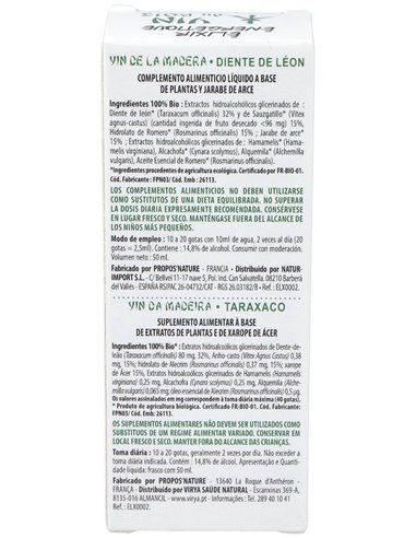 Elixir Nº2 Yin De La Madera 50Ml de 5 Saisons