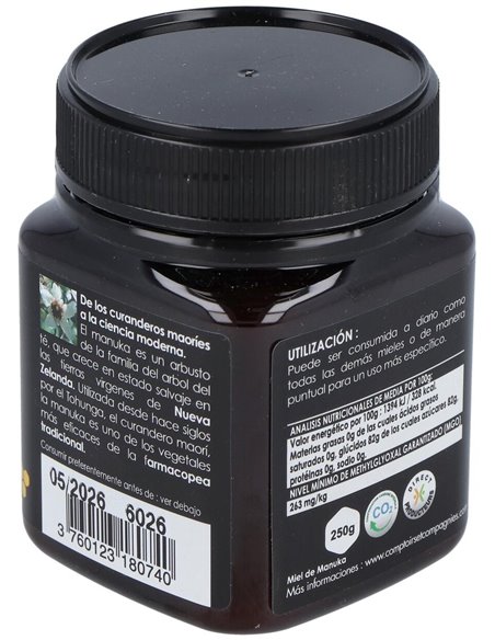 Miel De Manuka Iaa10+250Gr. de Comptoirs & Compagnies