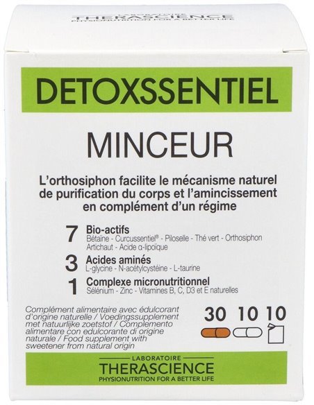 Detoxssentiel Xs 30Cap.+10Comp.+10Sbrs. de Therascience