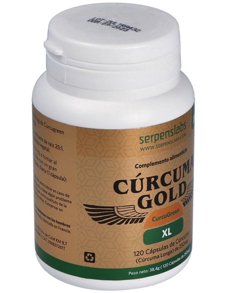 Curcuma Gold Xl 120Cap. de Serpens