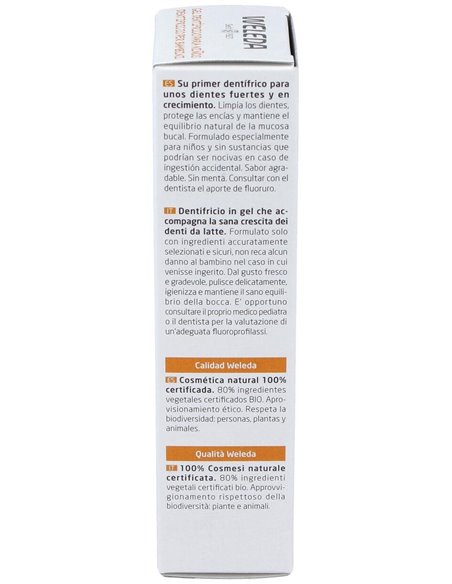 Gel Dentífrico para Niños 50ml  de Weleda