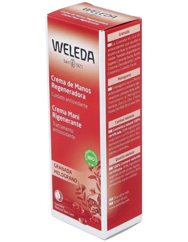 Crema de Manos Regeneradora de Granada 50ml  de Weleda