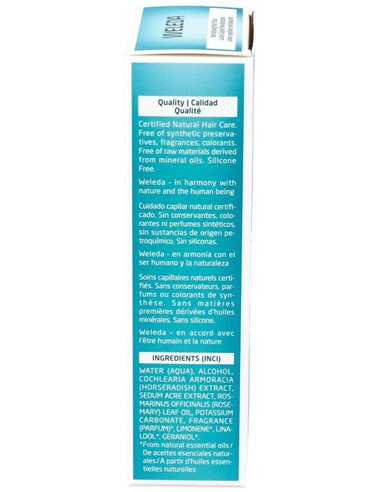 Locion Capilar Revitalizante Con Romero 100Ml. de Weleda