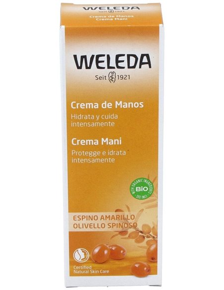 Crema De Manos De Espino Amarillo Hidratante 50Ml. de Weleda