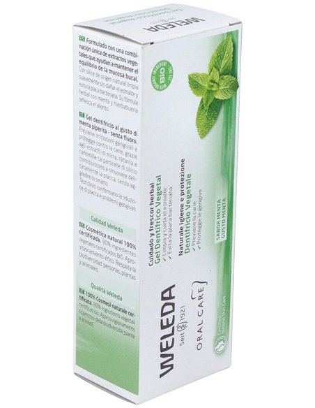 Gel Dentifrico Vegetal 75 Ml de Weleda