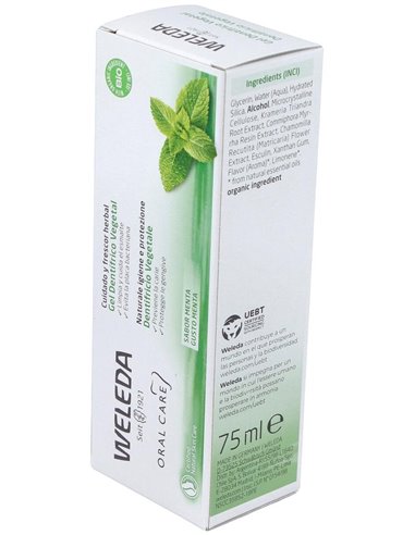 Gel Dentifrico Vegetal 75 Ml de Weleda