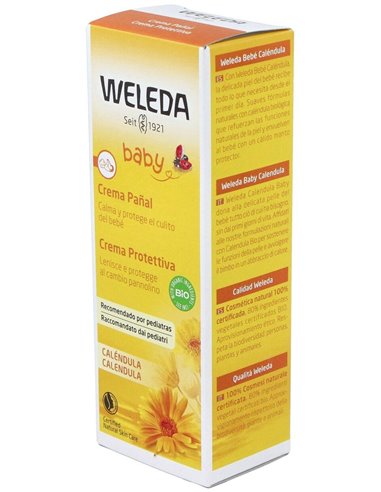 Crema Pañal Bebé con Caléndula 100% Natural 75 ml  de Weleda
