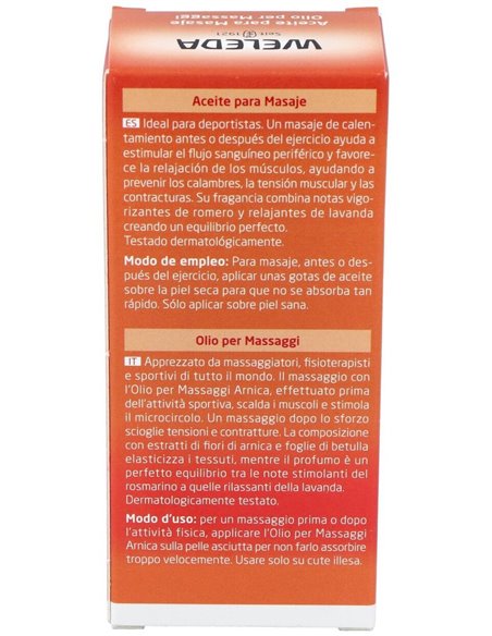 Aceite De Arnica Para Masaje 50Ml. de Weleda
