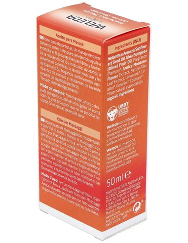 Aceite De Arnica Para Masaje 50Ml. de Weleda