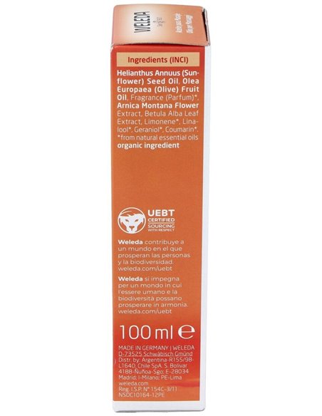 Aceite De Arnica Para Masaje 100Ml. de Weleda