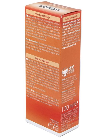 Aceite De Arnica Para Masaje 100Ml. de Weleda