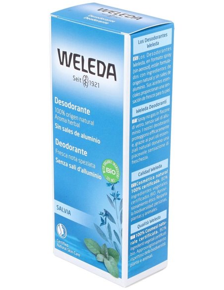 Desodorante Spray de Salvia 100ml  de Weleda