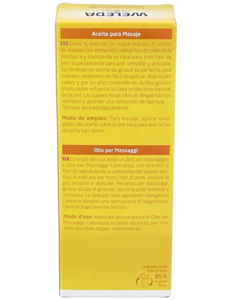 Aceite para masaje con Caléndula 100ml  de Weleda