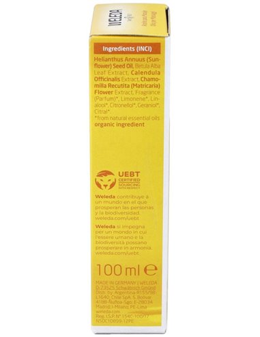 Aceite De Calendula Para Masaje 100 Ml de Weleda