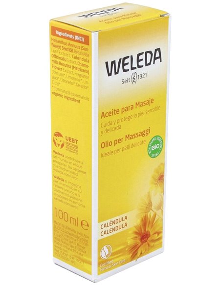 Aceite De Calendula Para Masaje 100 Ml de Weleda