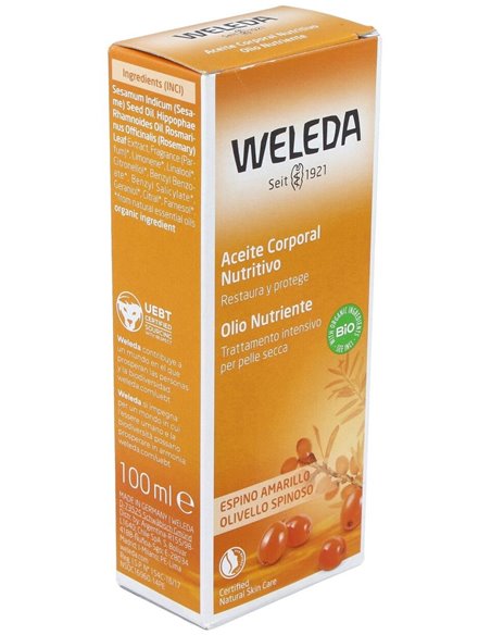 Aceite Corporal Nutritivo de Espino Amarillo 100ml  de Weleda