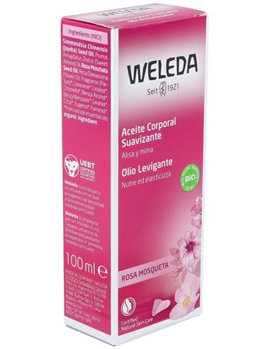 Aceite Corporal Suavizante de Rosa Mosqueta 100ml  de Weleda