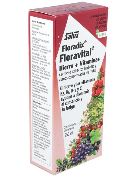Floravital Hierro 250Ml de Salus