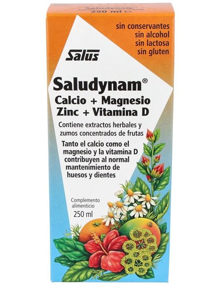Saludynam Calcio+Magnesio 250Ml de Salus