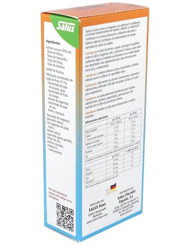 Saludynam Calcio+Magnesio 250Ml de Salus