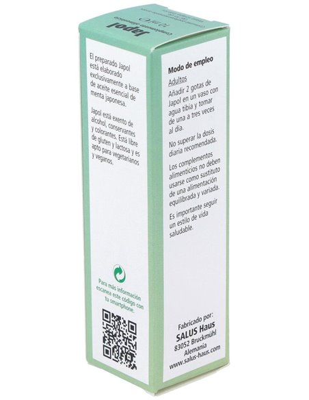 Japol Esencia Menta Japonesa 10Ml Schoenenberger de Salus