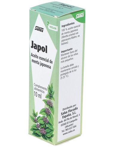 Japol Esencia Menta Japonesa 10Ml Schoenenberger de Salus