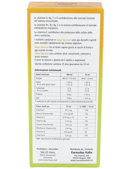 Epresat Multivitamin 250Ml Salus de Salus