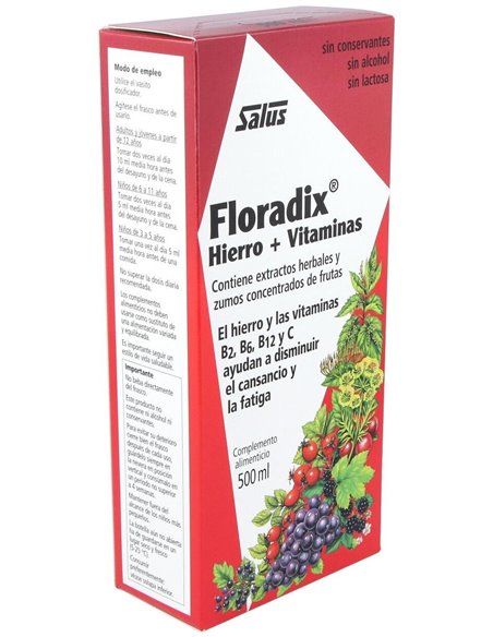 Floradix Hierro 500Ml Salus de Salus