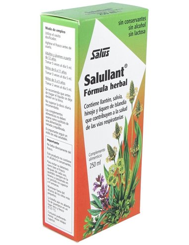 Salullant Llanten Expectorante 250Ml de Salus
