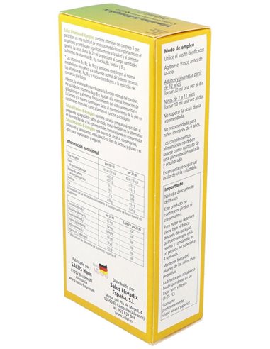 Vitamina B Komplex 250Ml. de Salus