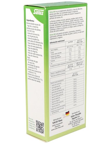Detox Bio 250Ml. de Salus