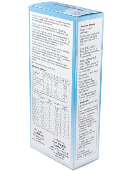 Kindervital Fruity 250Ml. de Salus