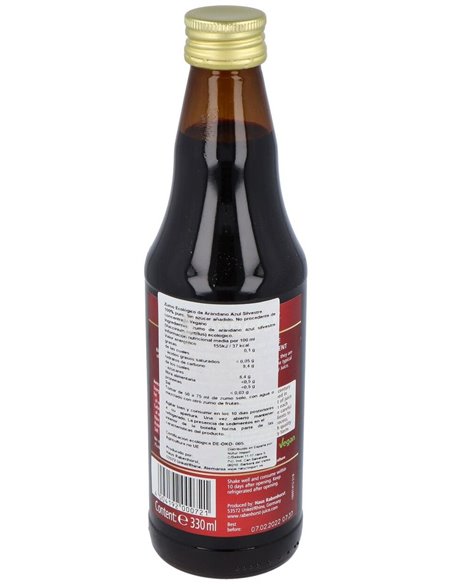 Zumo Arandano Azul Silvestre 330Ml de Rabenhorst