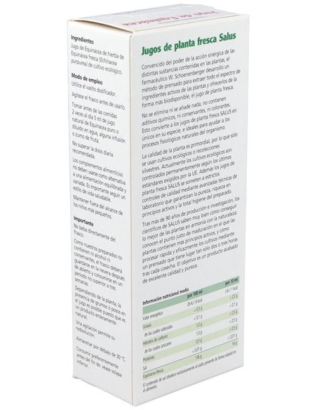 Jugo De Echinacea 200Ml. Schoenenberger de Salus