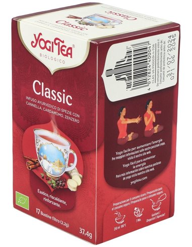 Yogi Tea Chai Classic 17 X 2,2 G de Yogi Tea